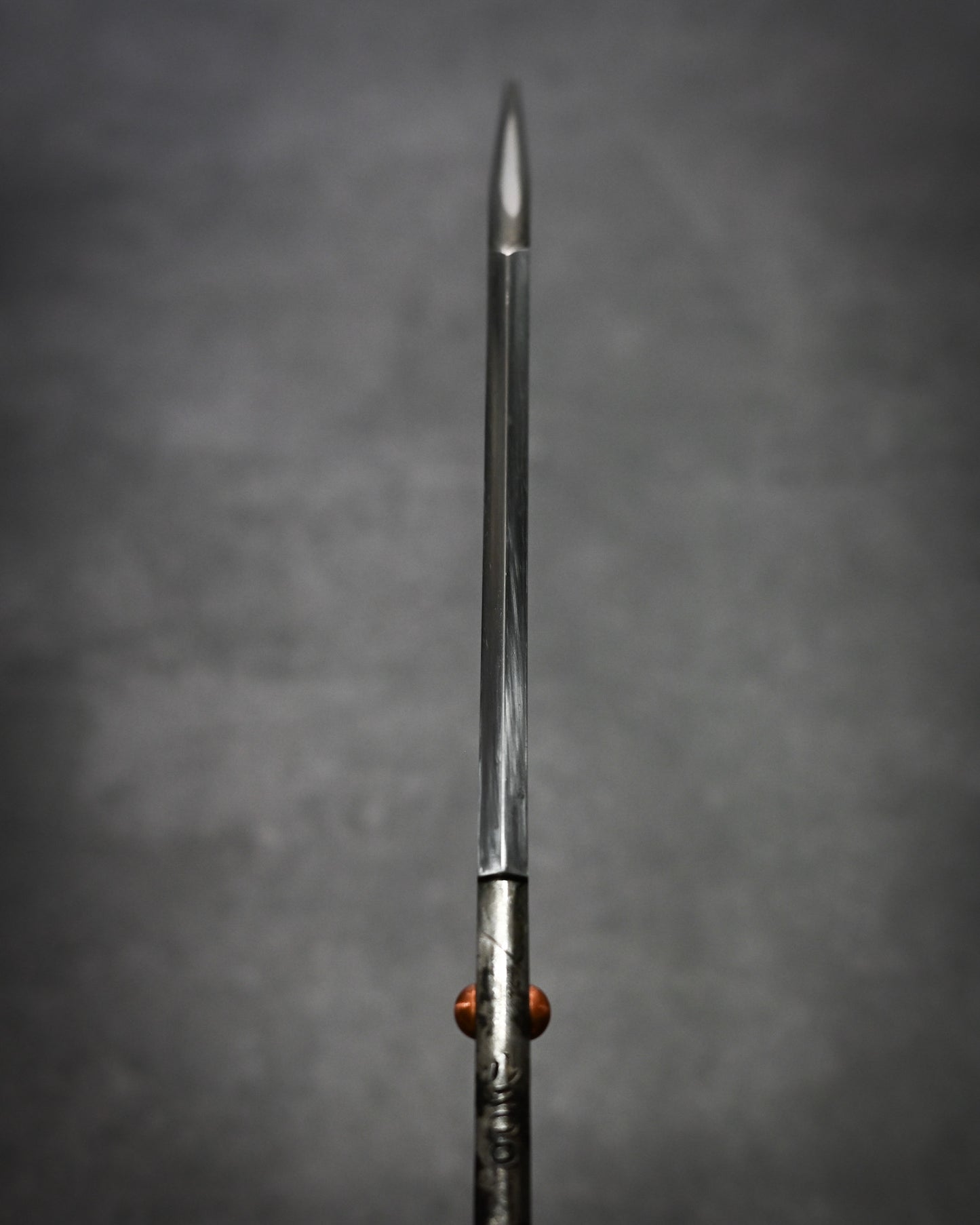 Yukio Nibu – One-Off Custom Knife R8-12 Reclaimed Mantetsu Sword Fragment (1940)