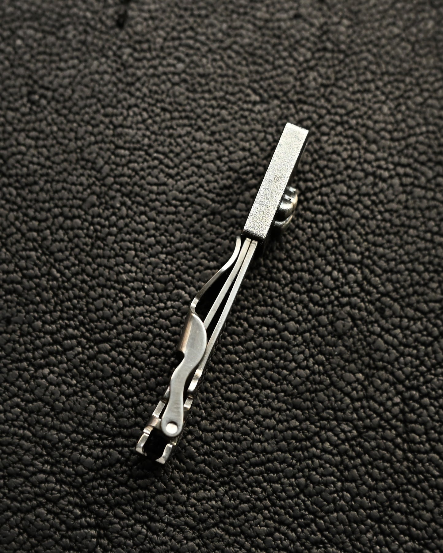 Discontinued and Rare Steel Flame Nail Clipper with Sterling Silver Claw Accent