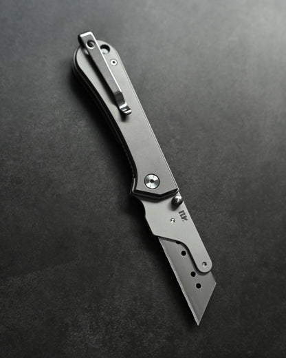 NUKNIVES Titanium Quick-Open Replaceable Blade Utility Knife  Kumpanter U23