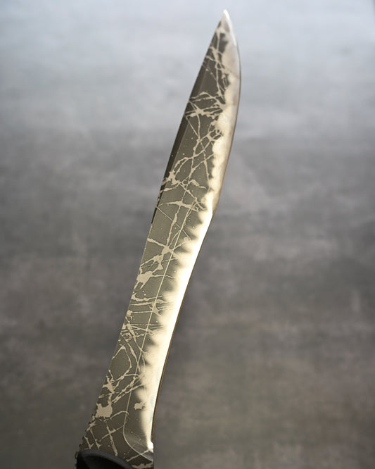 Kikuo Matsuda – Silver Dragon OU-31 Steel · G10 Handle Extremely Rare · Extra-Thick Blade