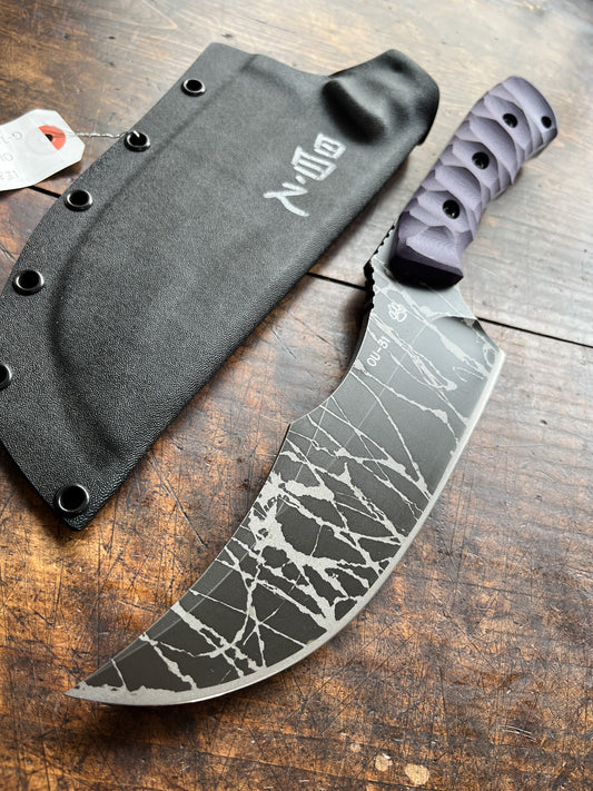 Rare Kiku Knives Boar Kikuo Matsuda & Masayuki Matsuda OU-31 Custom Fixed Blade Knife
