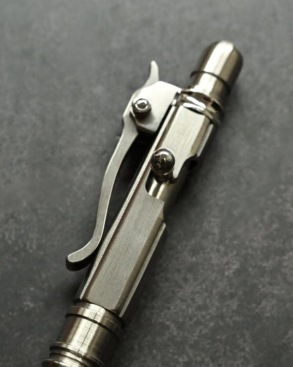 Hidetoshi Nakayama “Short Bolt-Action Pen” — A Fusion of Precision Engineering and Artistic Soul