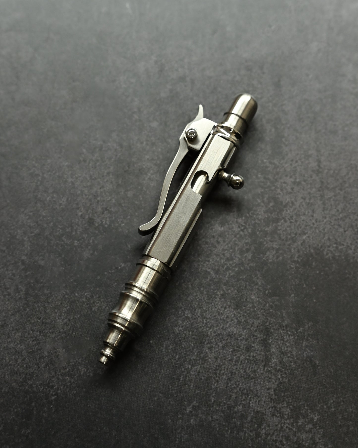 Hidetoshi Nakayama “Short Bolt-Action Pen” — A Fusion of Precision Engineering and Artistic Soul