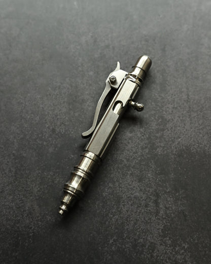 Hidetoshi Nakayama “Short Bolt-Action Pen” — A Fusion of Precision Engineering and Artistic Soul