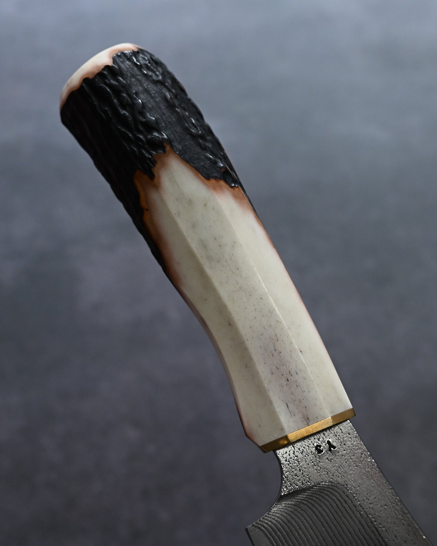 Sunizumi Knives “Little Brown” Full Custom Outdoor Bunka Knife Ginsan Damascus (#5)