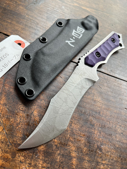 Kiku Knives With-One – 松田菊男・松田昌之 VG-XEOS カスタム固定刃ナイフ