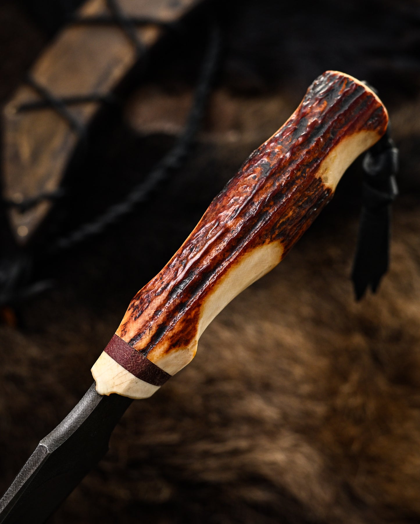 Made in Japan  Hidetsugu Shimada "Ishitora" Custom Handmade Hunting Knife