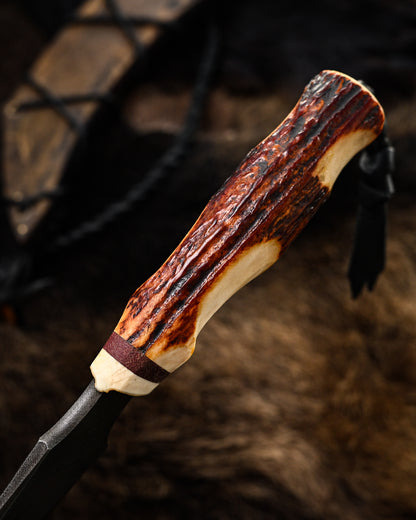 Made in Japan  Hidetsugu Shimada "Ishitora" Custom Handmade Hunting Knife