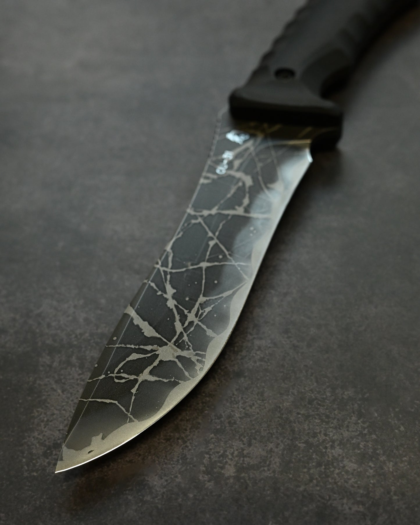 Limited Edition｜Kiku Matsuda “Nebura”｜OU-31 Outdoor Fixed Blade｜150 mm Blade｜Black G10 Handle｜Handmade in Japan