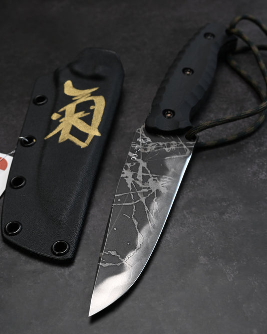 松田菊男 Tac Scout OU-31鋼 ブラックG10ハンドル 日本製