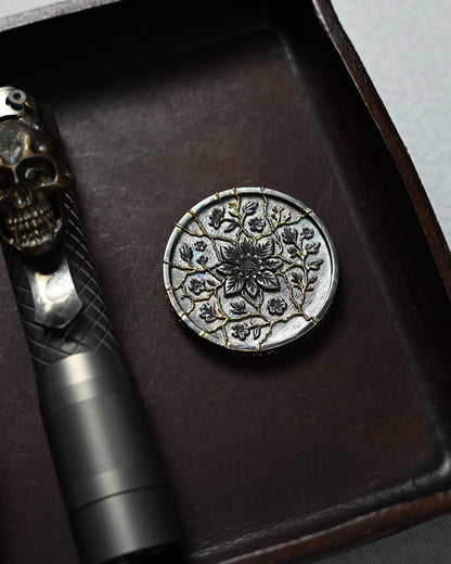 Eternal Bloom | Jason’s Limited EDC Worry Coin (10 Pieces Worldwide)