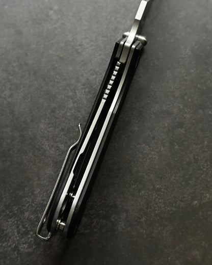 NUKNIVES Black G10 Handle Quick-Open Replaceable Blade Utility Knife | Kumpanter U23