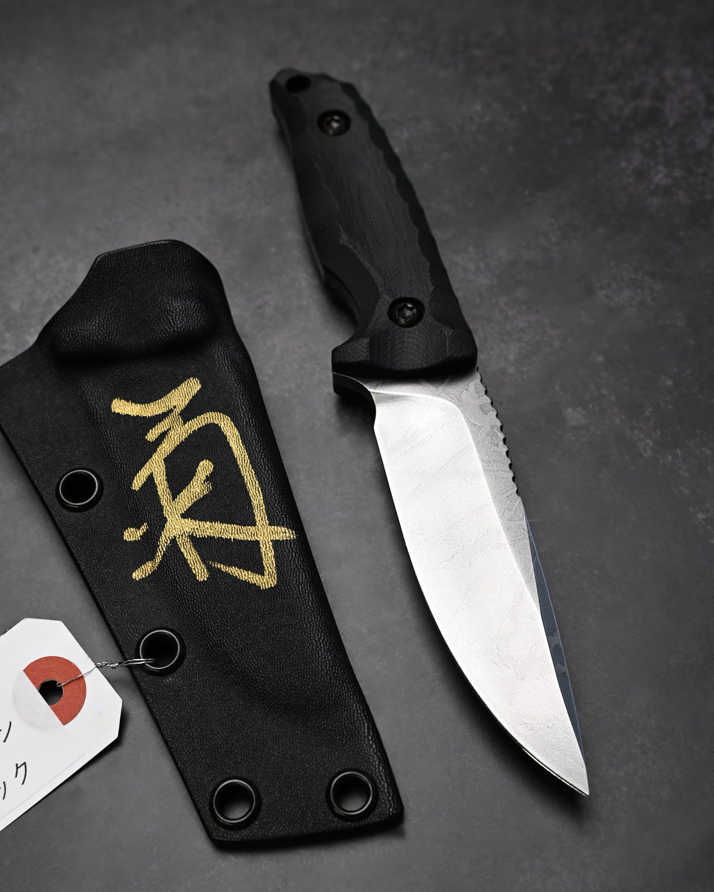 Rare Kiku Knives by Kikuo Matsuda “Yamaboshi” Custom Outdoor Knife – OU-31 Blade