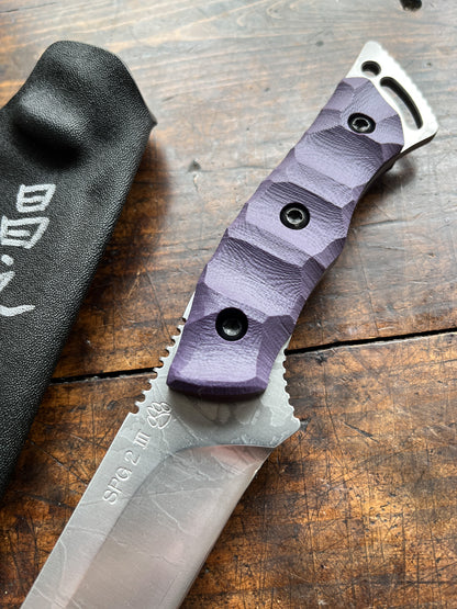 Rare Kiku Knives Fish Neo – Kikuo Matsuda & Masayuki Matsuda SPG-2 San Mai Custom Fixed Blade Knife
