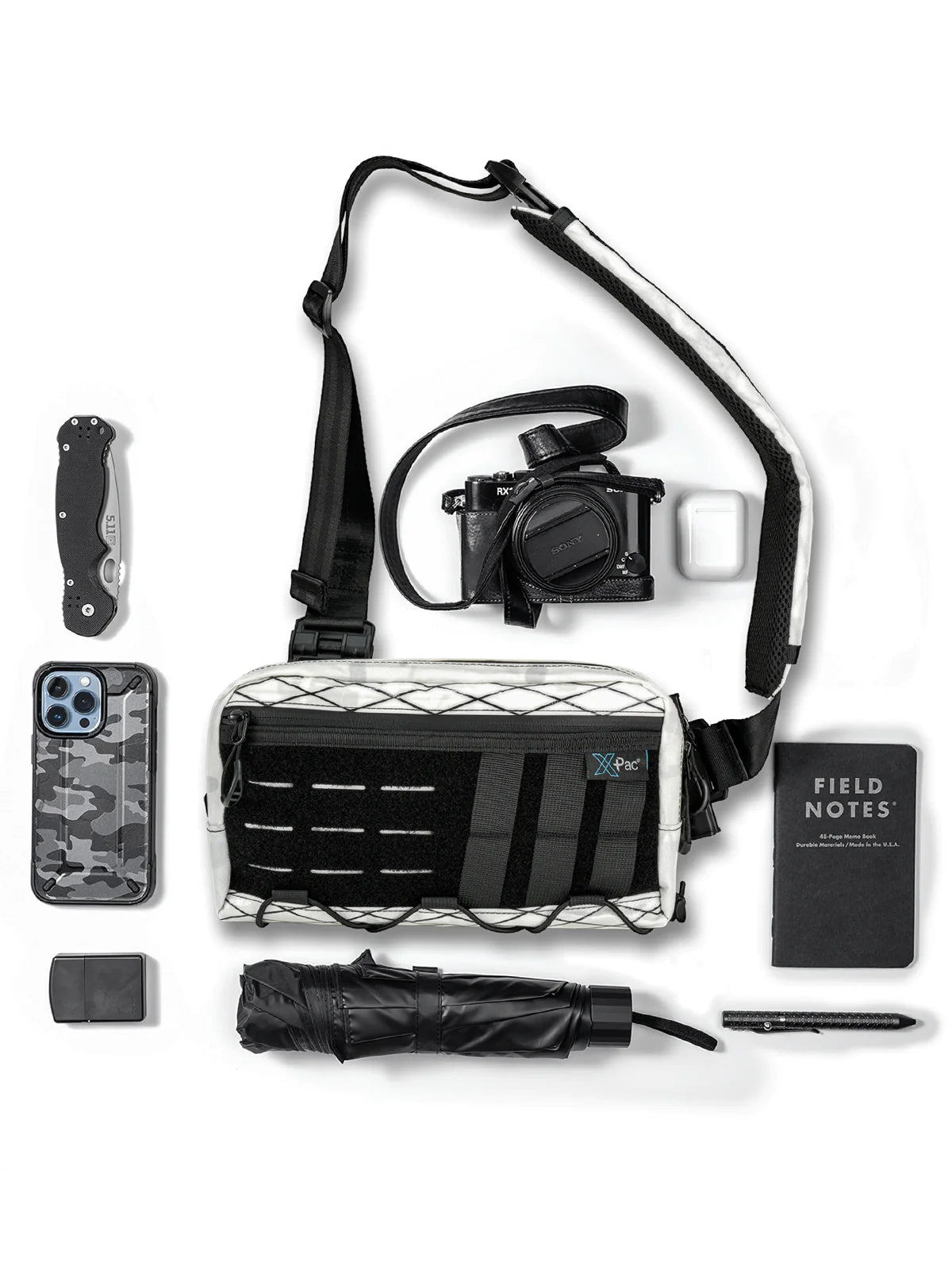 TACTICAL_GEEK Cache L3 EDC Shoulder Bag X-pac