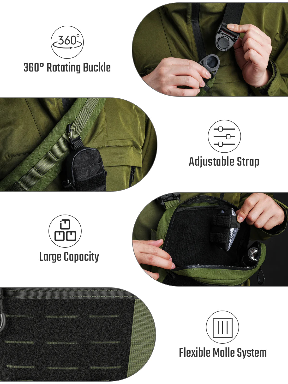 TACTICAL_GEEK Cache L3S EDC Shoulder Bag