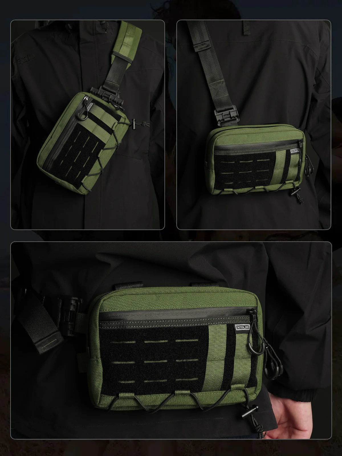 TACTICAL_GEEK Cache L3S EDCショルダーバッグ