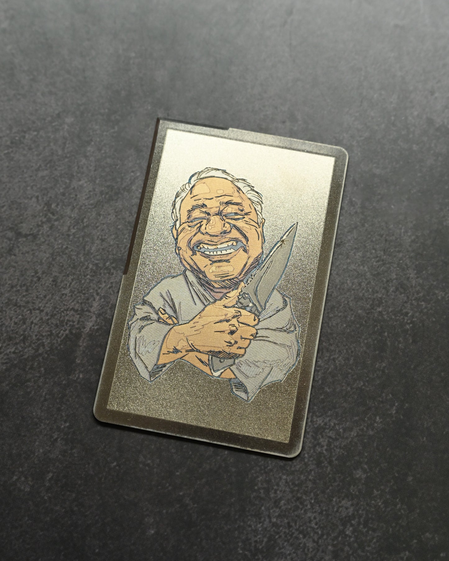 Kiku knives  Mummert Knives Titanium Card Knife Limited Collaboration