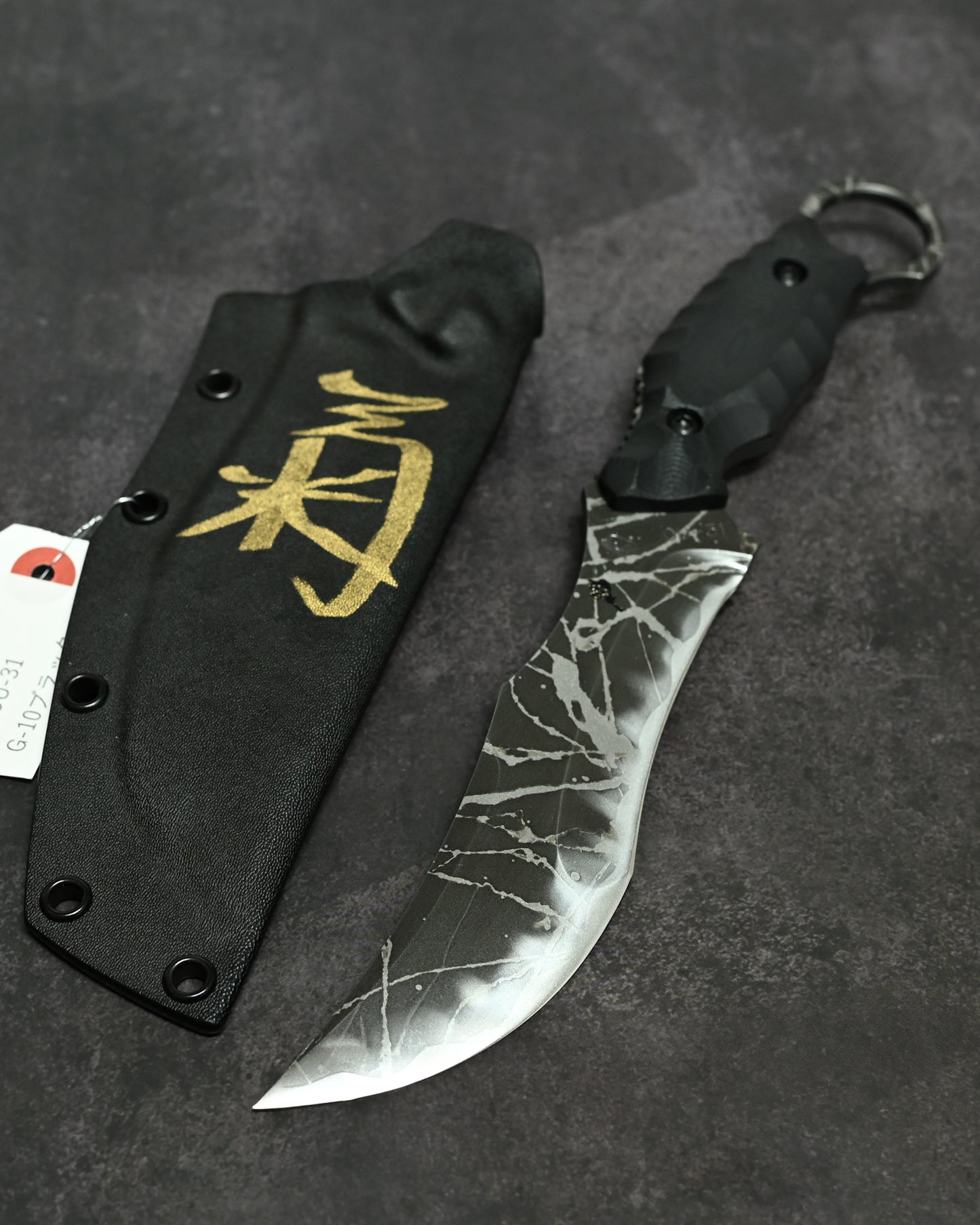 Extremely Rare｜Lake Biwa Exhibition Edition｜Kiku Matsuda “Kogetsu”｜OU-31 Outdoor Fixed Blade｜G10 Handle