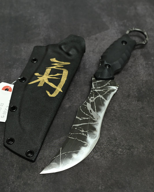 Extremely Rare｜Lake Biwa Exhibition Edition｜Kiku Matsuda “Kogetsu”｜OU-31 Outdoor Fixed Blade｜G10 Handle