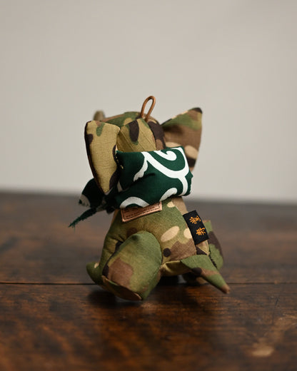 Sunizumi Shoten × Kotobukidou Camo Elephant Custom Mascot Charm