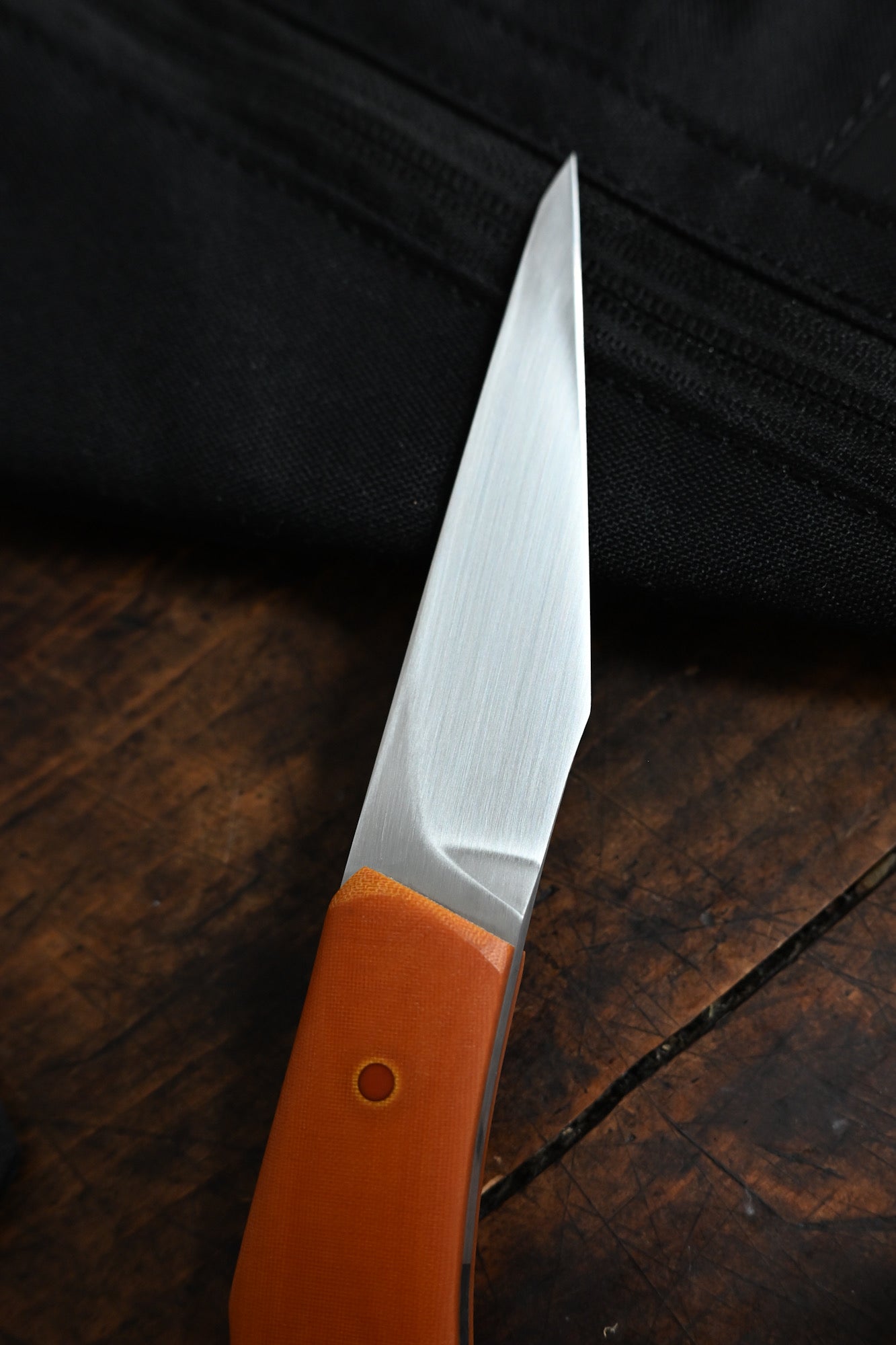 Morimoto Yusuke Handmade Japanese Kiridashi Knife – 2025 Kyoto Exhibition Limited Edition | D2 Steel Blade | Micarta Handle