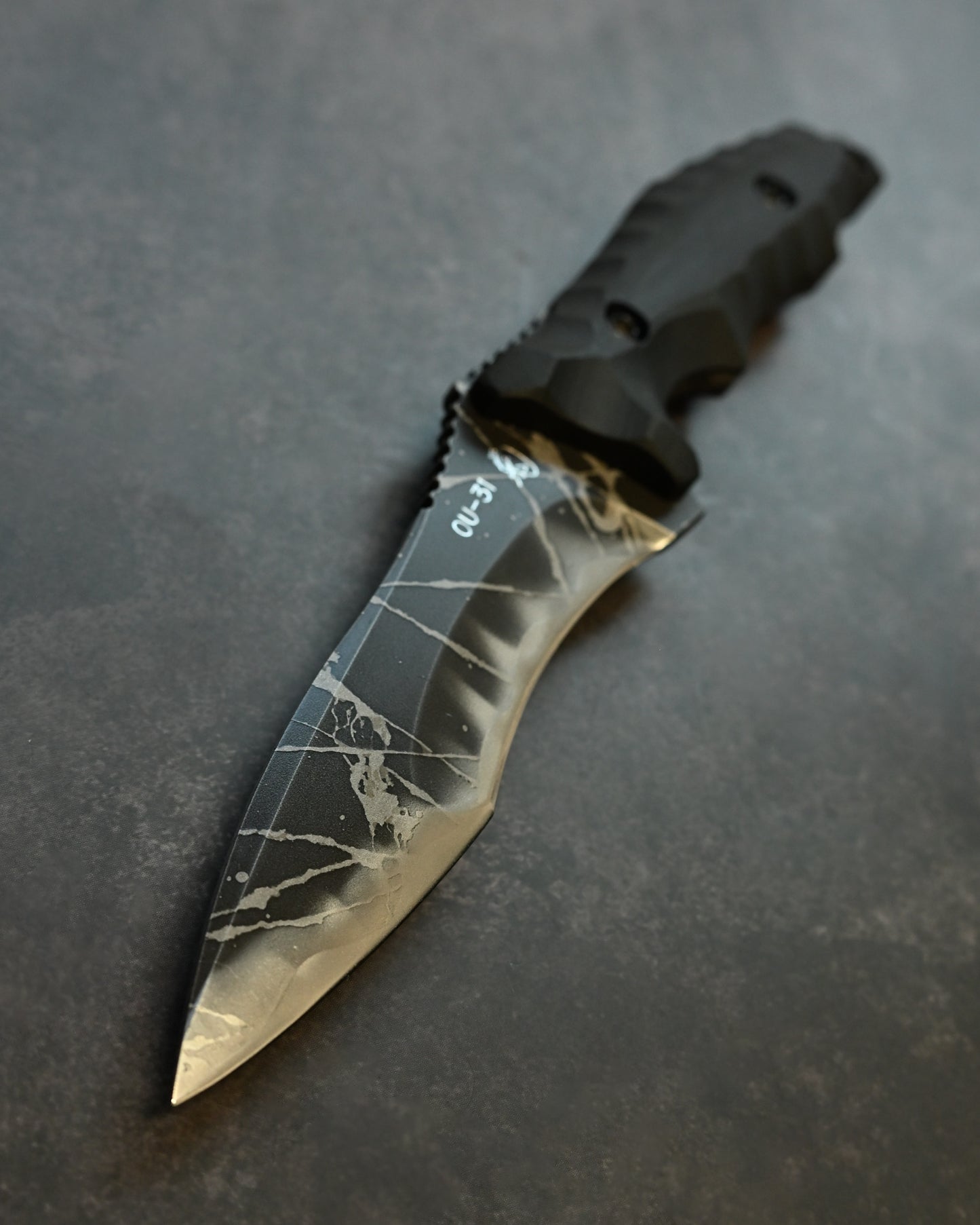 Extremely Rare｜Lake Biwa Exhibition Edition｜Kiku Matsuda “Cyclone”｜OU-31 Outdoor Fixed Blade｜G10 Handle