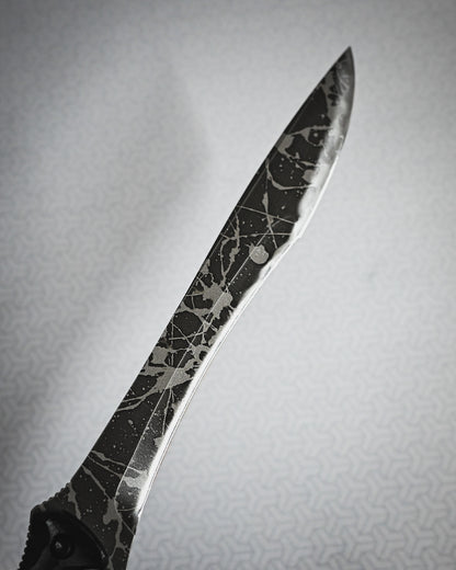 Kikuknives Silver Dragon SP-Mini | Kiku Matsuda Signature Fixed Blade - OU-31 Steel | 2025 Tokyo Ginza Knife Show Edition