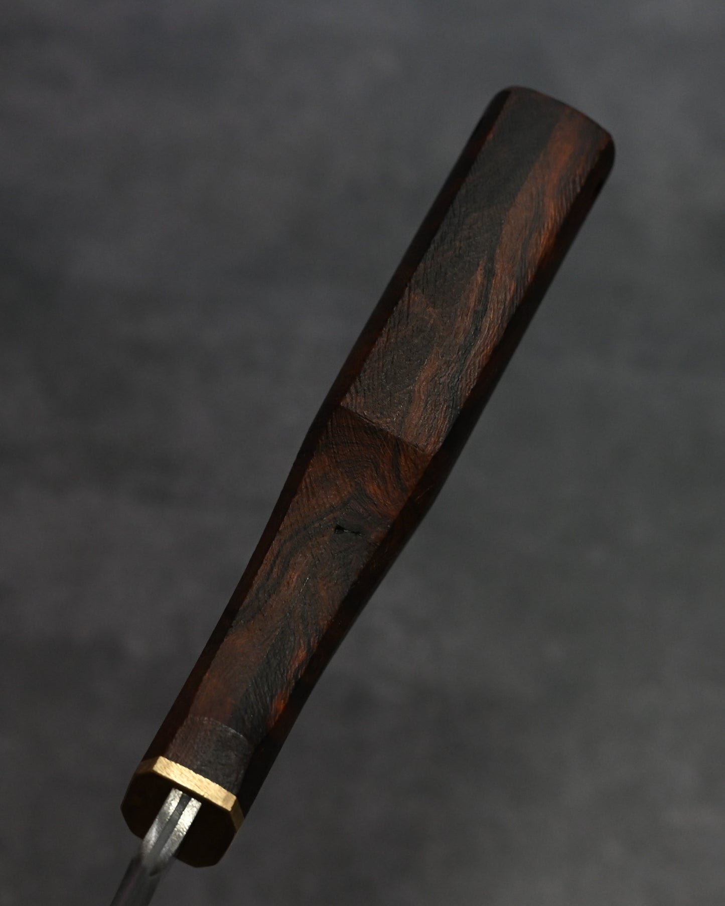 Sunizumi Knives “Little Brown” Full Custom Outdoor Bunka Knife Ginsan Damascus (#10)