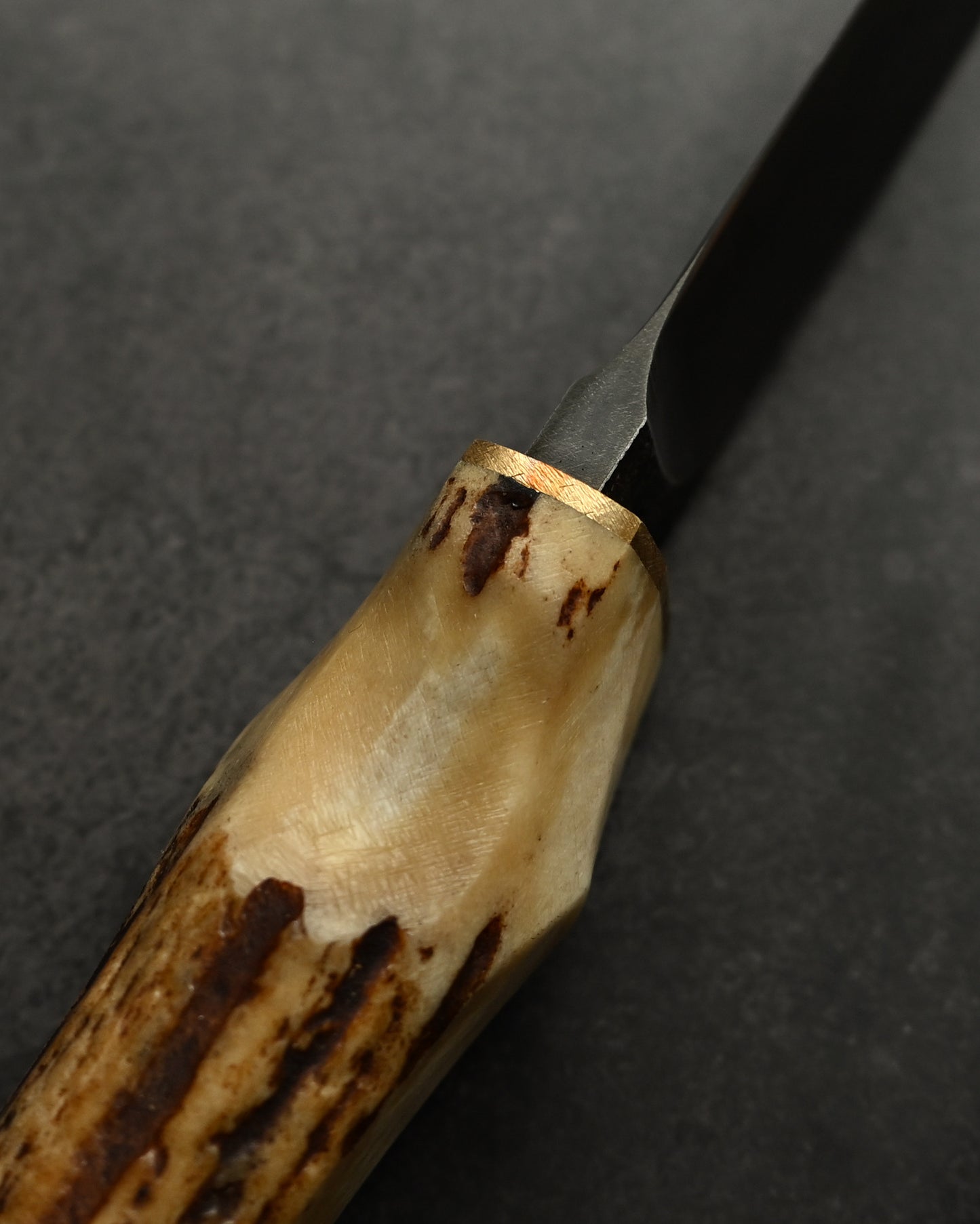 Wtopia Hunting Knife (Semi Skinner) – K990 Hamon Handmade Knife, Made in Japan