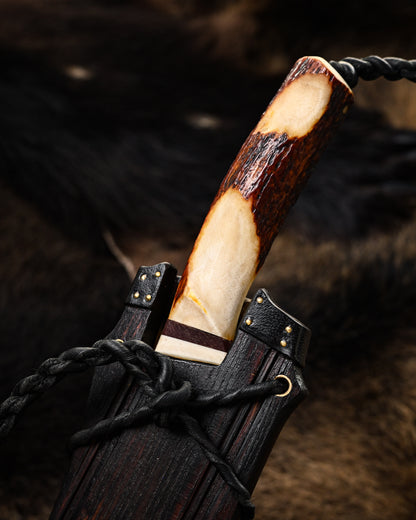 Made in Japan  Hidetsugu Shimada "Ishitora" Custom Handmade Hunting Knife