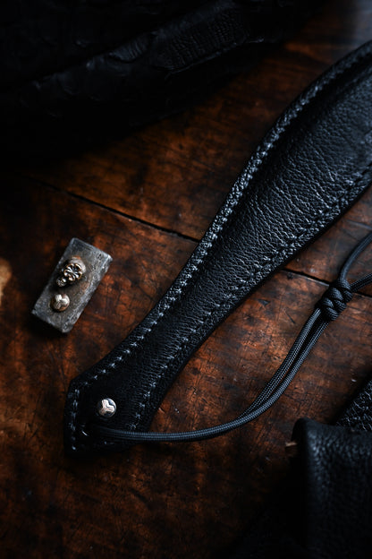 Sunizumi Shoten × Wtopia EDC Leather Slapper  Rare Bear Leather Handmade in Tokyo