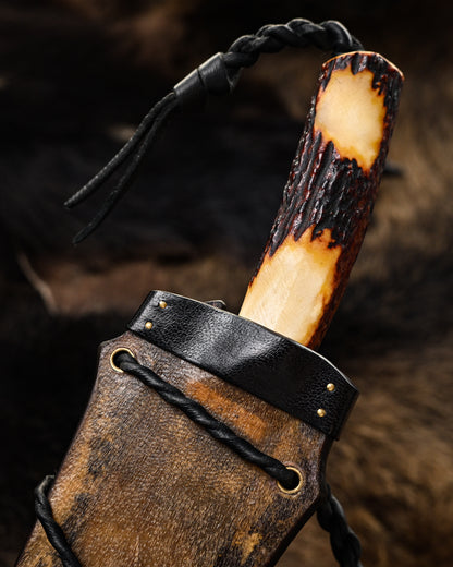 Made in Japan  Hidetsugu Shimada "Ishitora" Custom Handmade Hunting Knife