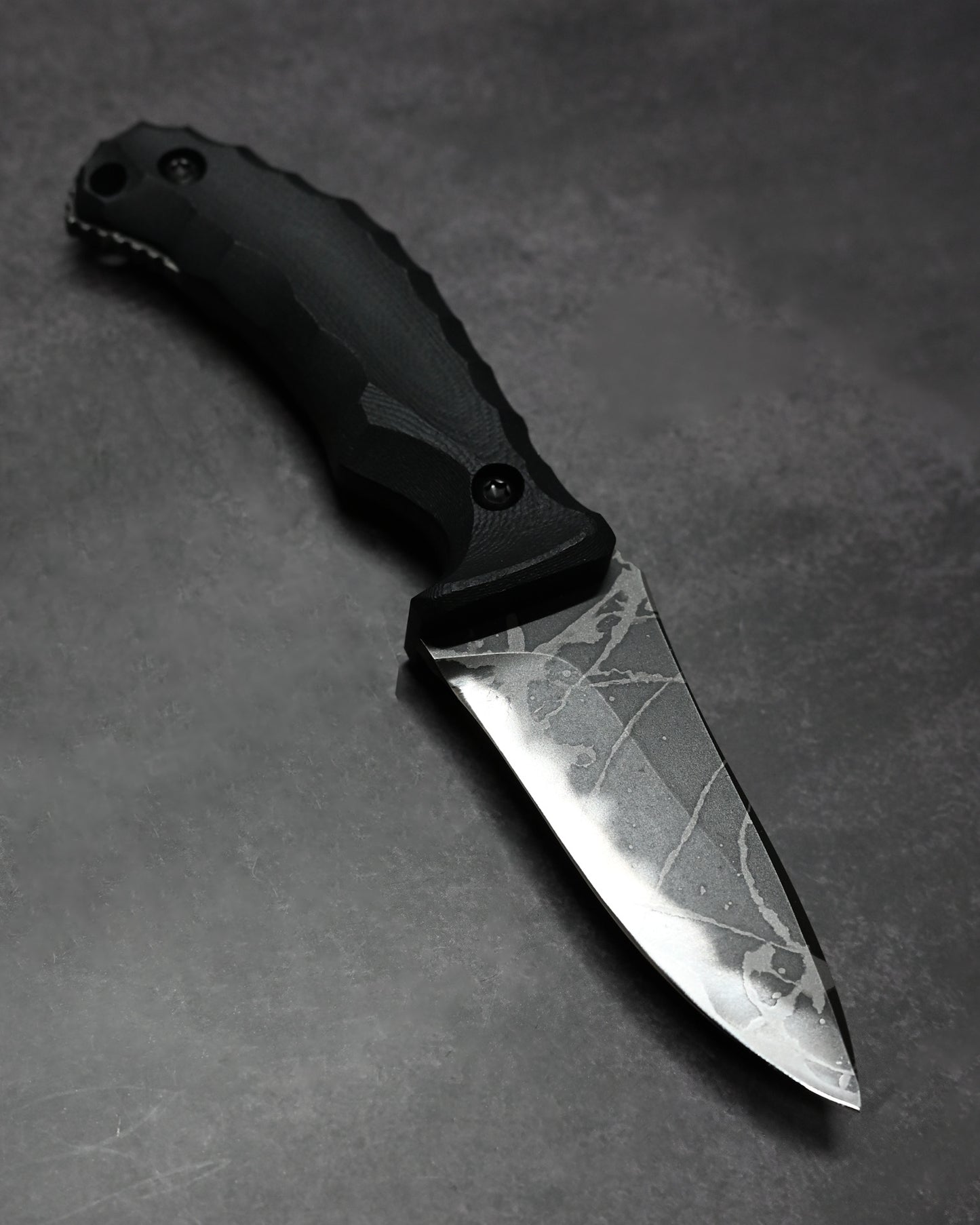 Limited EditionKiku Matsuda Southern CrossOU-31 Outdoor Fixed BladeBlack G10 HandleHandmade in Japan