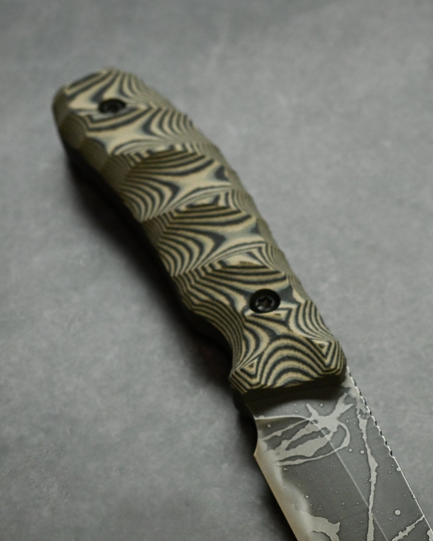 Kiku Matsuda Kikuknives Noduchi Hamaguri Outdoor Fixed Blade  Handcrafted in Japan