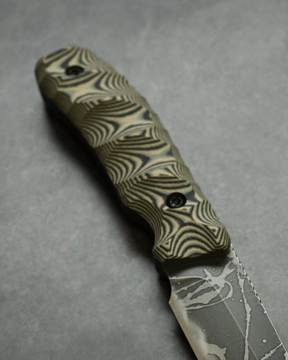 Kiku Matsuda Kikuknives Noduchi Hamaguri Outdoor Fixed Blade  Handcrafted in Japan