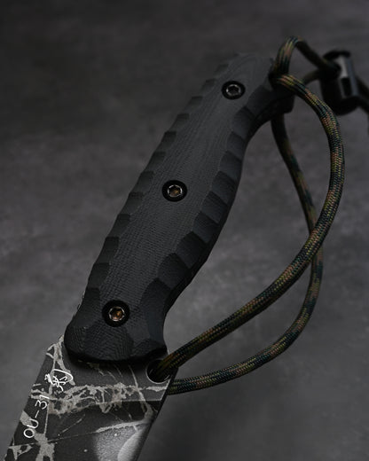 松田菊男 Tac Scout OU-31鋼 ブラックG10ハンドル 日本製