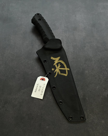 Limited Edition | Kiku Matsuda “Nebura XL” — OU-31 Steel Blade × Black G10 Handle
