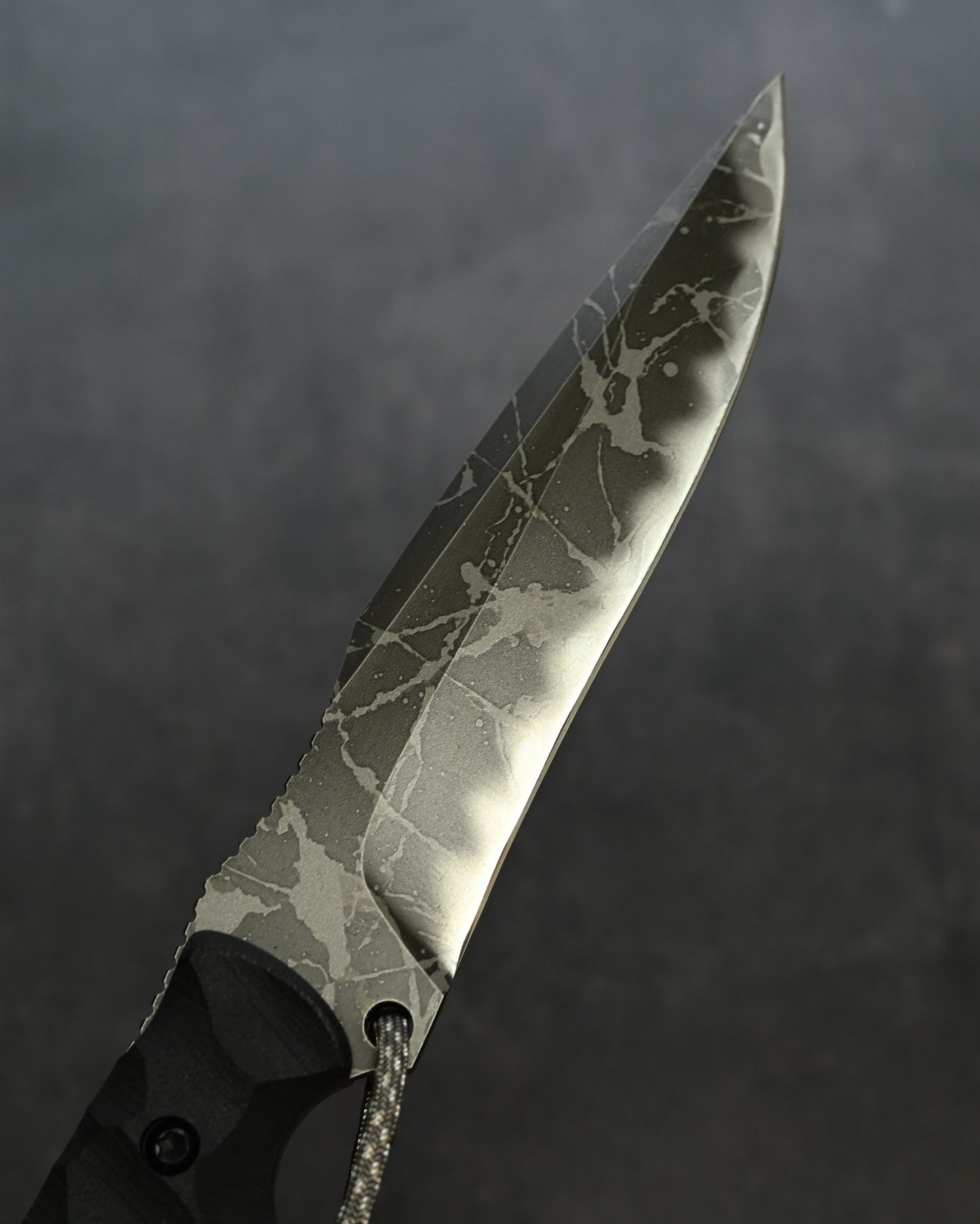 Kiku Knives King Fisher II by Kiku Matsuda｜OU-31 Tool Steel Outdoor Camping Fixed Blade｜Black G10 Handle｜Handmade in Japan