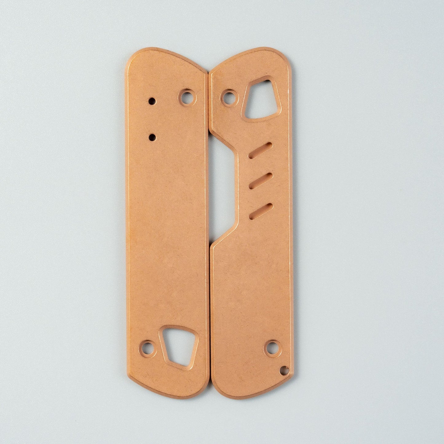 Copper Handle Scale Set Compatible with T4 for DIY Replacement