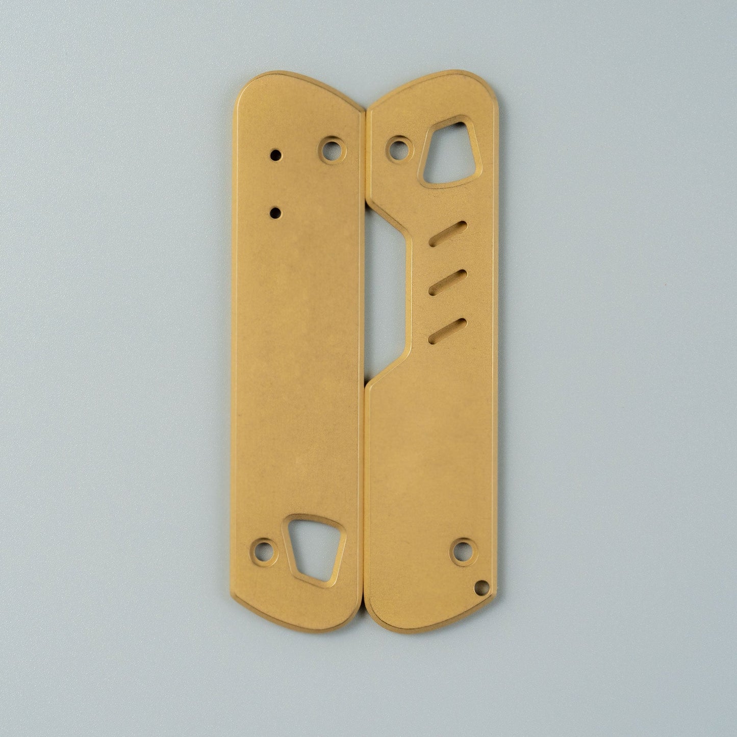 Brass Handle Scale Set Compatible with T4 for DIY Replacement