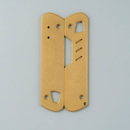 Brass Handle Scale Set Compatible with T4 for DIY Replacement