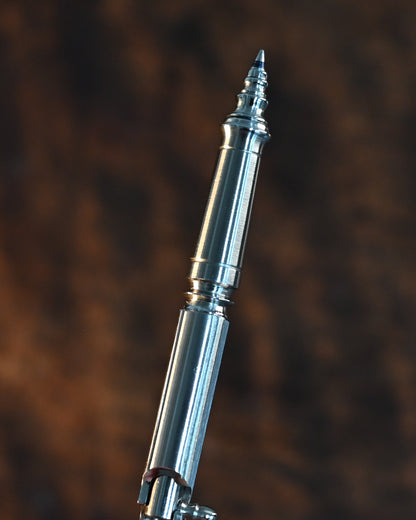 Japanese Craftsmanship - Hidetoshi Nakayama’s Custom Mini Bolt-Action Pen, Ultra-Compact for Everyday Carry