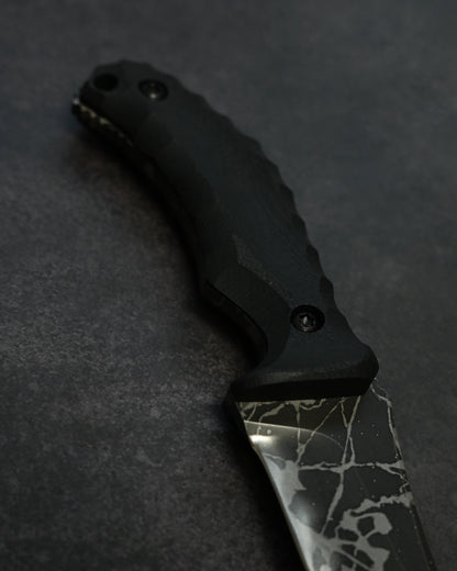 Limited Edition｜Kiku Matsuda “Southern Cross”｜OU-31 Outdoor Fixed Blade｜Black G10 Handle｜Handmade in Japan