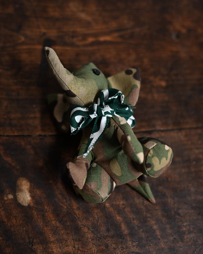 Sunizumi Shoten × Kotobukidou Camo Elephant Custom Mascot Charm