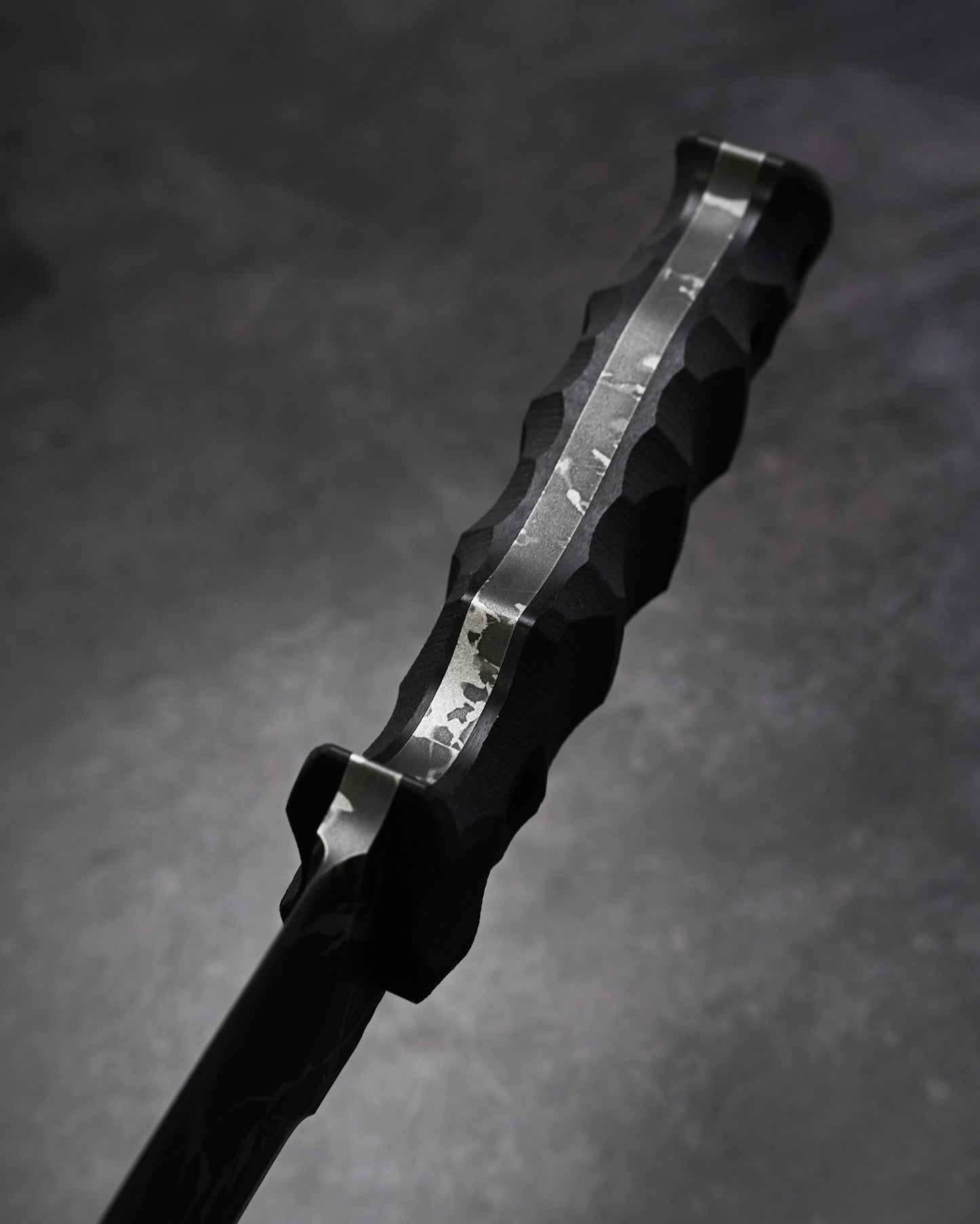 Rare Kiku Knives by Kikuo Matsuda Yukikaze　Custom Outdoor Knife OU-31 Blade
