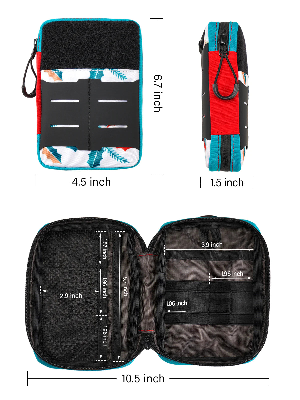 TACTICAL_GEEK Block E 2.0 Multifunctional EDC storage pouch (Christmas Limited Edition)