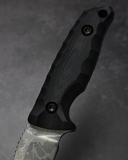 Rare Kiku Knives by Kikuo Matsuda “Yamaboshi” Custom Outdoor Knife – OU-31 Blade