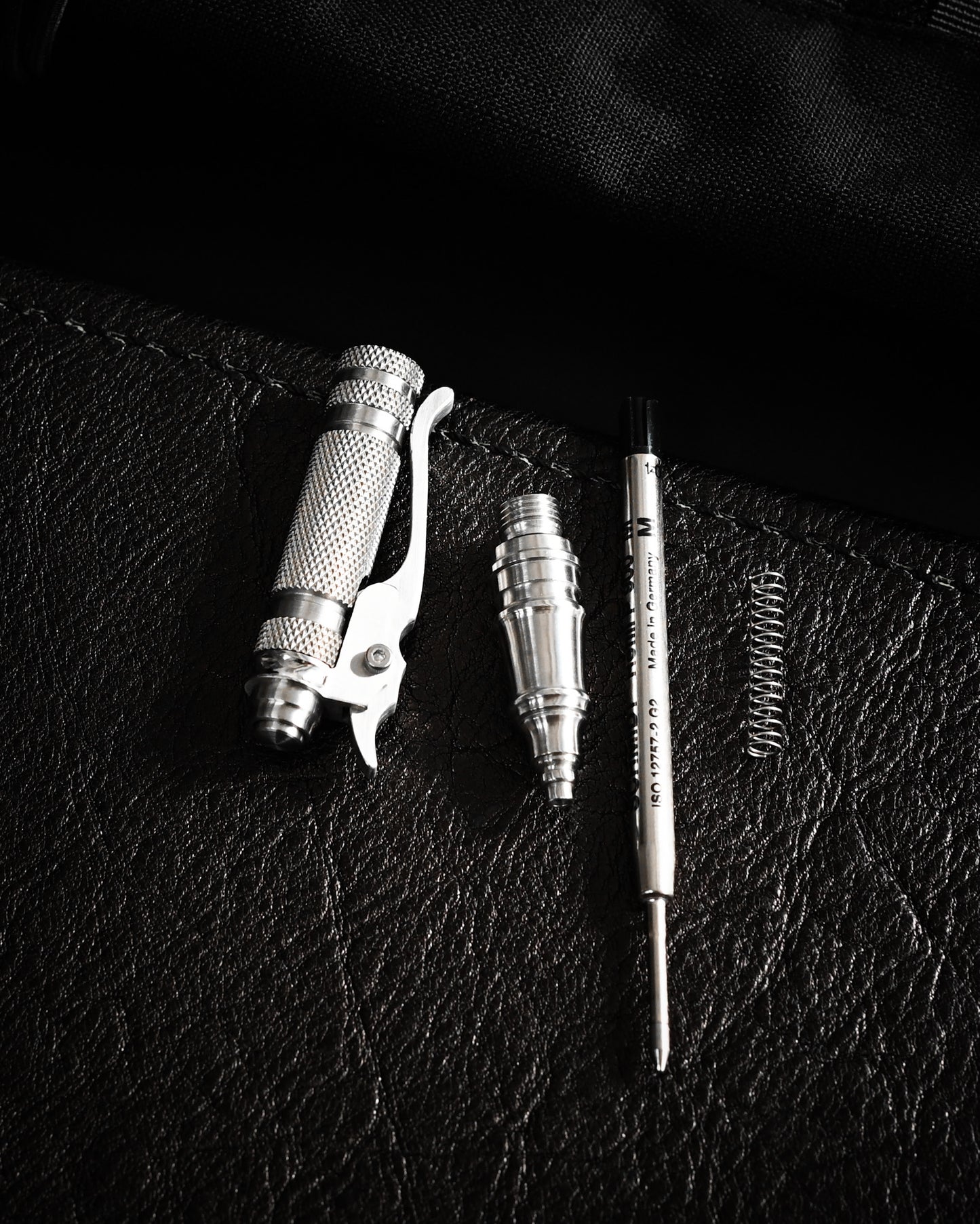 Hidetoshi Nakayama Mini  Stainless Steel Click Pen S  Handmade Mechanical Pen