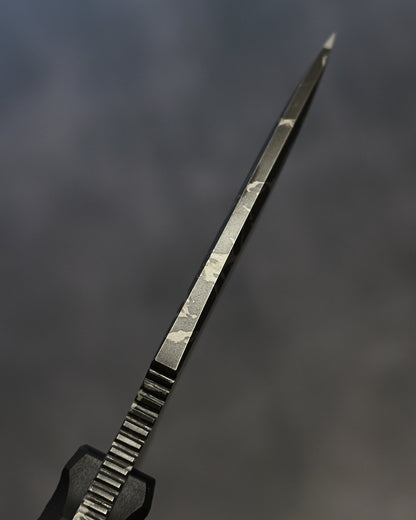 希少・極厚  松田菊男作 「白鷹」  サイン入り ハンドメイド フィクスドブレード  OU-31鋼 × G10ハンドル